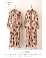[Pre-order item] Elegant rose pleated long dress (with string belt)