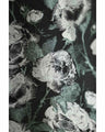 A jacquard midi skirt with a modern floral world