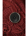 Luxurious all-over lace trench coat (with belt)