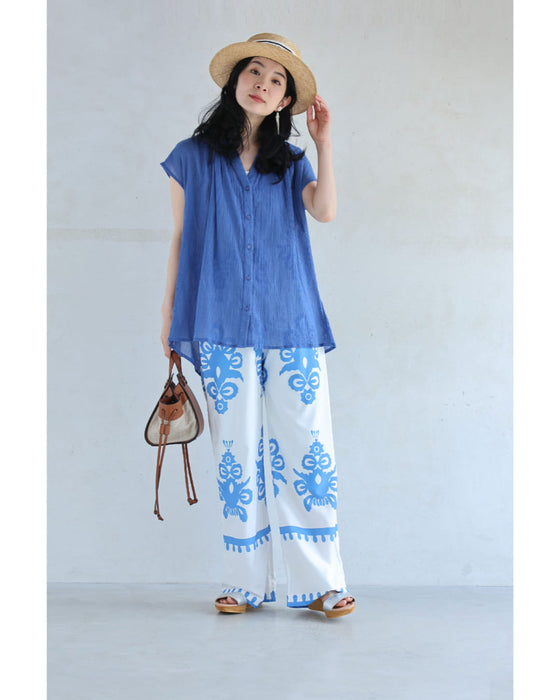 サントリーニの風が吹くバカンスセットアップ【set】