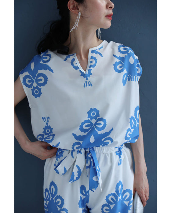 サントリーニの風が吹くバカンスセットアップ【set】