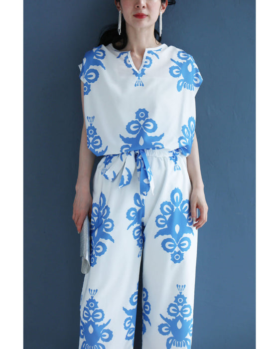 サントリーニの風が吹くバカンスセットアップ【set】