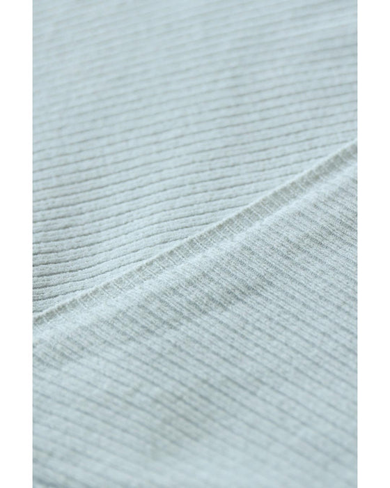 優しいペールカラーのニットトップスとスカート2点セット【set】