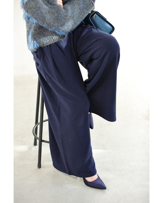 アレンジ楽しむ2wayワイドパンツ