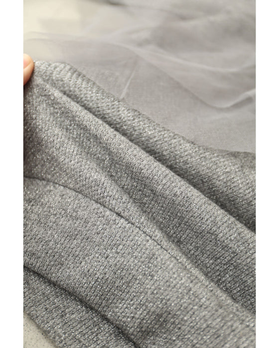 【予約商品】アシンメトリーなチュールを飾るラメニットプルオーバートップス