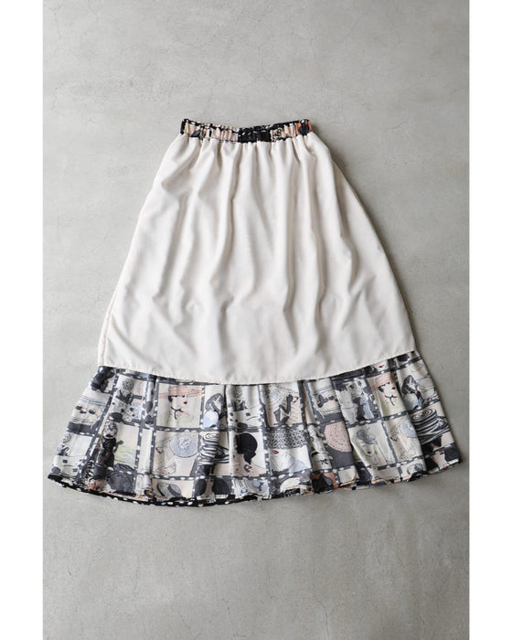 シネマの中のファッションアイコンミディアムスカート