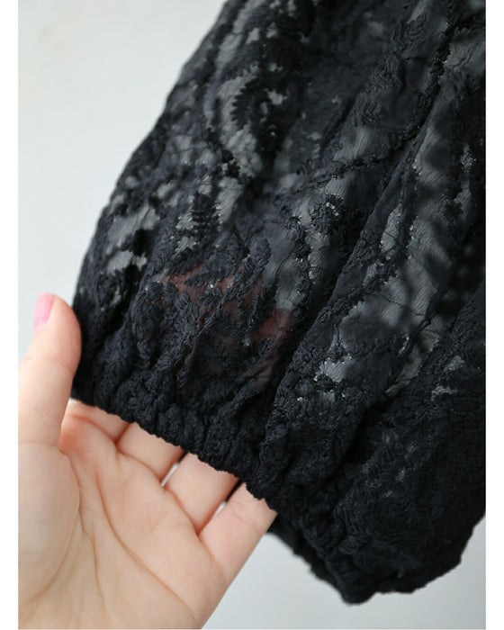 南国巡る 花刺繍ワンピース