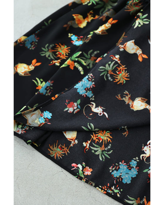 楽園に潜むアニマルロングスカート