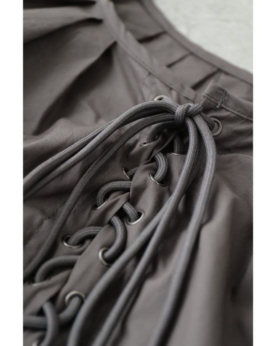 シルクロードを渡る動物の刺繍風ブラウストップス