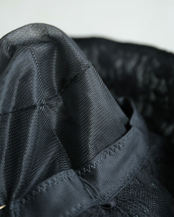 おしゃれに日差し除け 総レース帽子