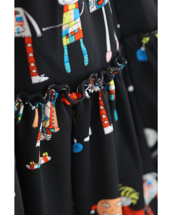 ファニーなお絵かきガーランドミディアムスカート