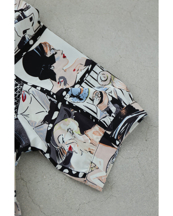 シネマの中のファッションアイコンAラインブラウス