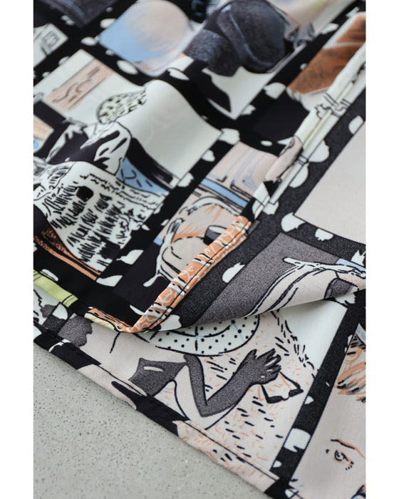 シネマの中のファッションアイコンAラインブラウス