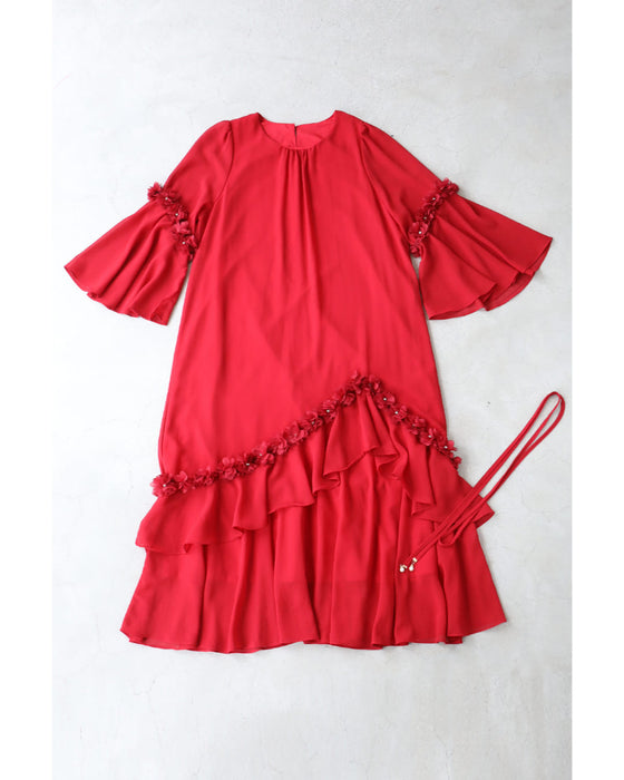 早いもの勝ち【新品タグ付き】Frill A line one-piece Frill A line one-piece – ecmile.
