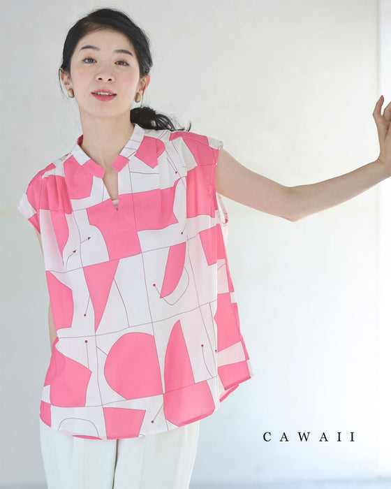 ポップアートなクリエーションブラウストップス