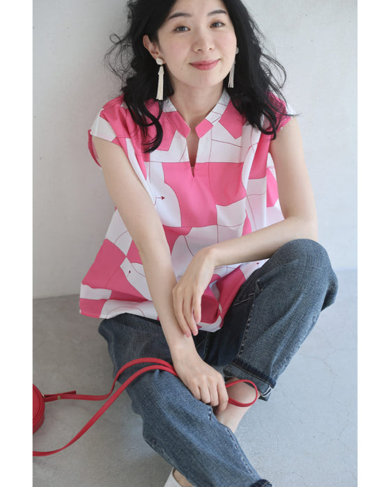 ポップアートなクリエーションブラウストップス