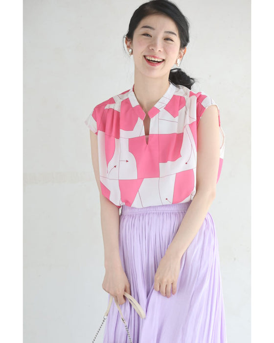 ポップアートなクリエーションブラウストップス