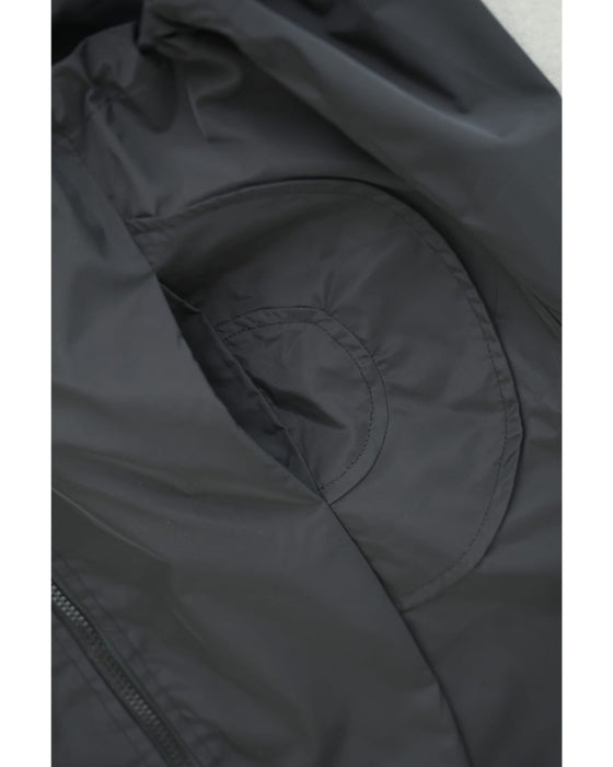 花咲くワッペンのフレア袖ブルゾン