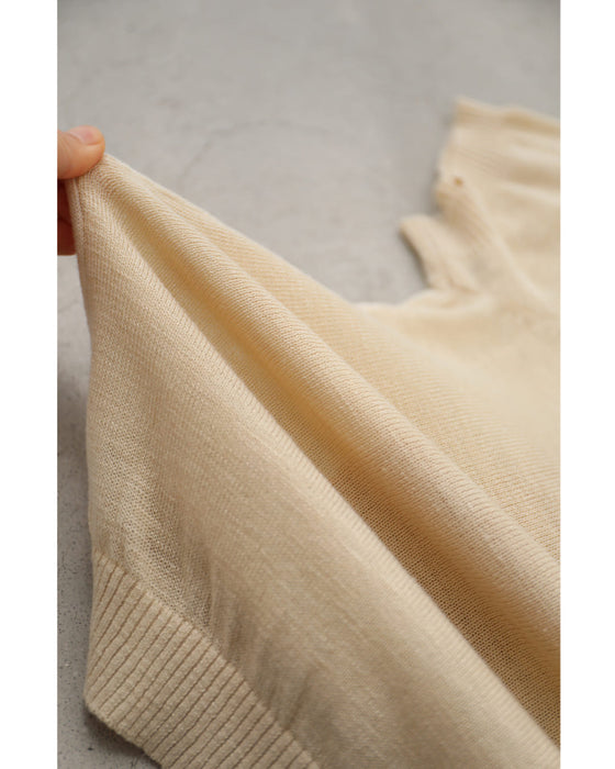 フレームニットカットソートップス