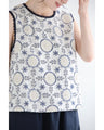 華刺繍ブラウスとロングスカート2点セット【set】