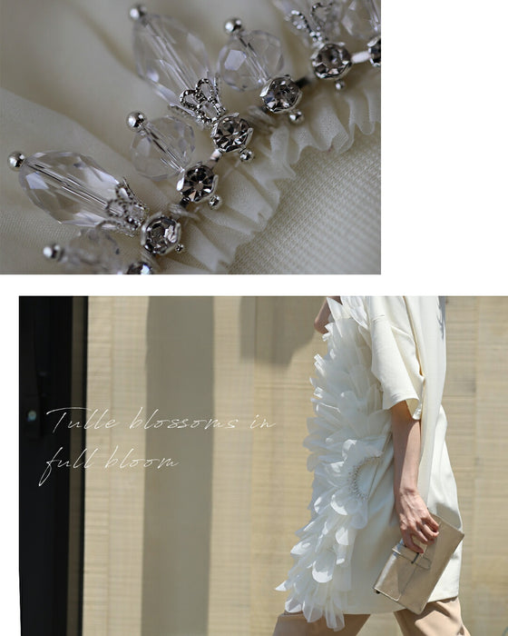 華やか好きさんに贈る 立体花Tシャツ