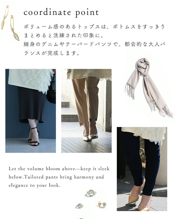 華やか好きさんに贈る 立体花Tシャツ