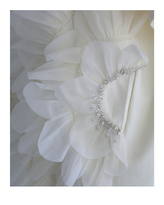 華やか好きさんに贈る 立体花Tシャツ