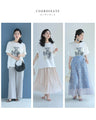 パールレディのゆったりTシャツトップス