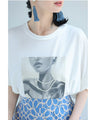 パールレディのゆったりTシャツトップス
