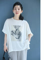 パールレディのゆったりTシャツトップス