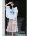 パールレディのゆったりTシャツトップス