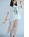 パールレディのゆったりTシャツトップス