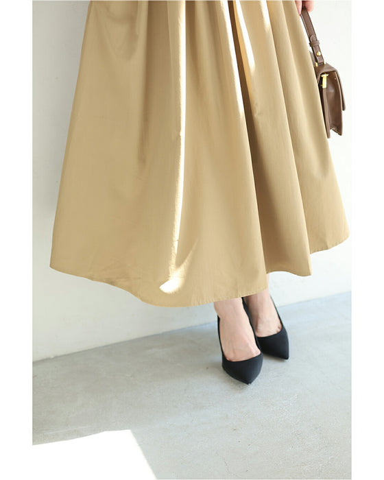 重ねて楽しむインナーフレアワンピース