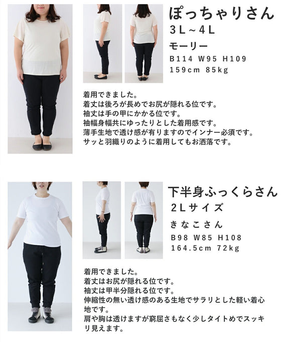 肌触り柔らかな花集めシアーシャツトップス