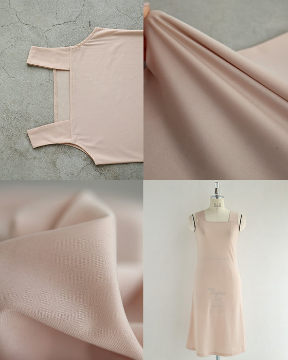 暖かな日差しに花開くシアーミディアムワンピース（インナー付き）