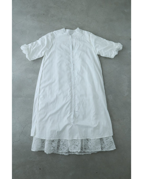 満開の花咲くブーケロングワンピース(リボンベルト付き)