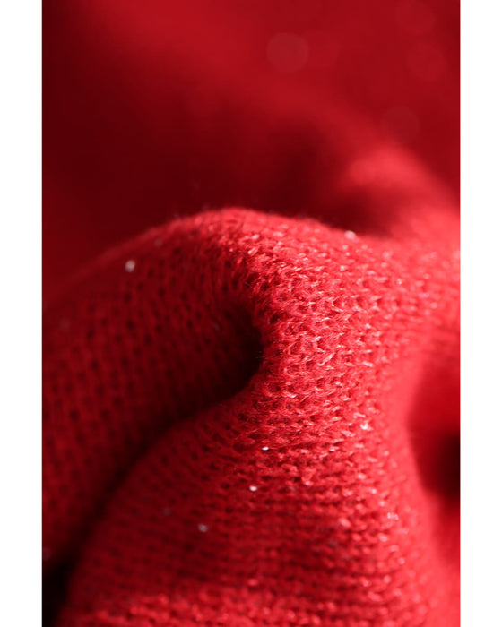 動くたびキラキラ瞬くスパンコールニットチュニック