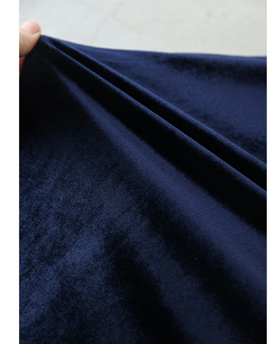 毎日服「革命」 ベロア調ワンピース