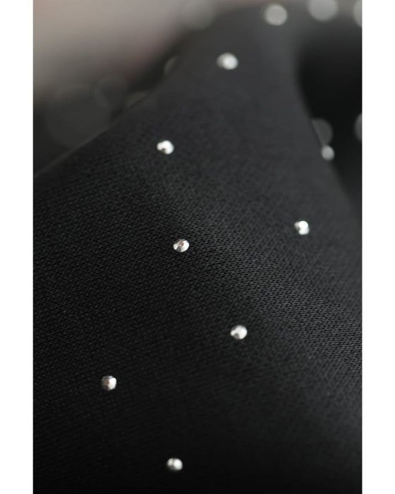 印象変わる花とビジューのリバーシブルチュールスカート