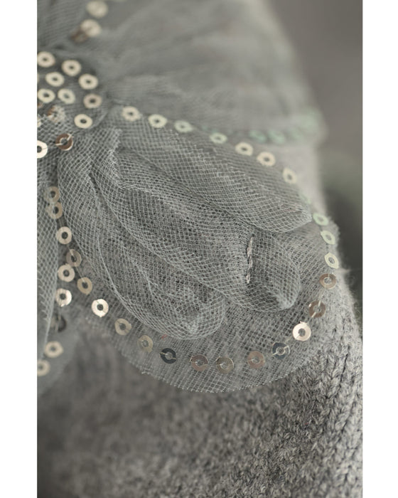 チュールのお花咲くおめかしカーディガン