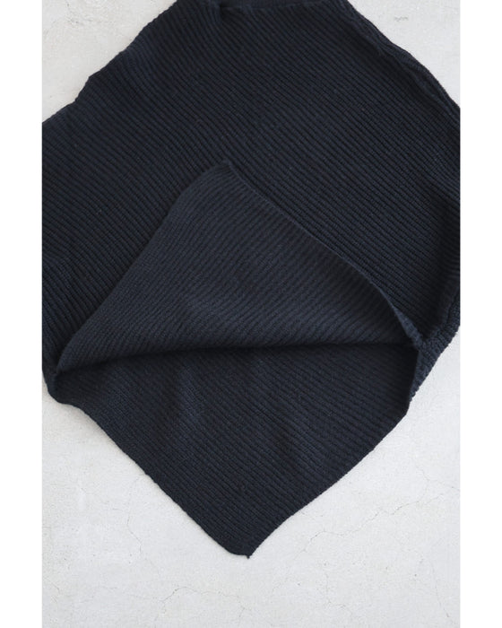 アンバランスな変形ドルマンニットプルオーバートップス