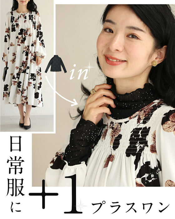 華やかな席に着る 宝石インナー