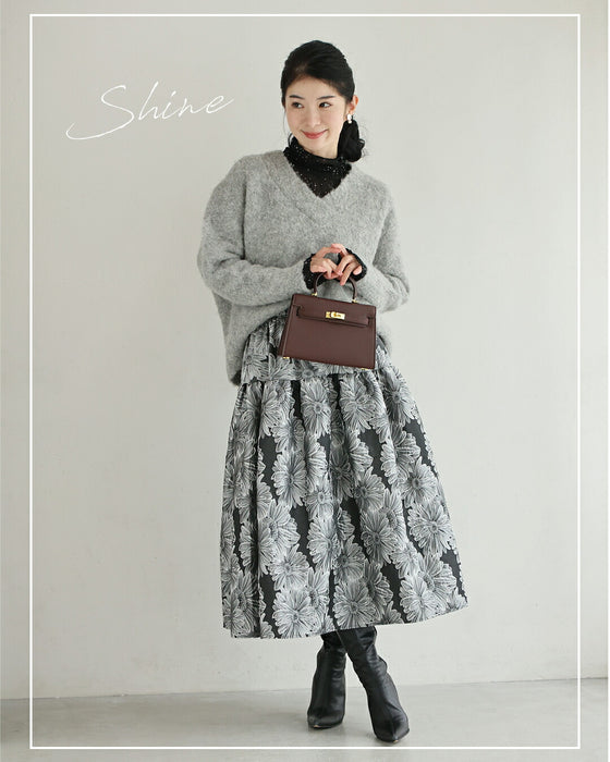 華やかな席に着る 宝石インナー