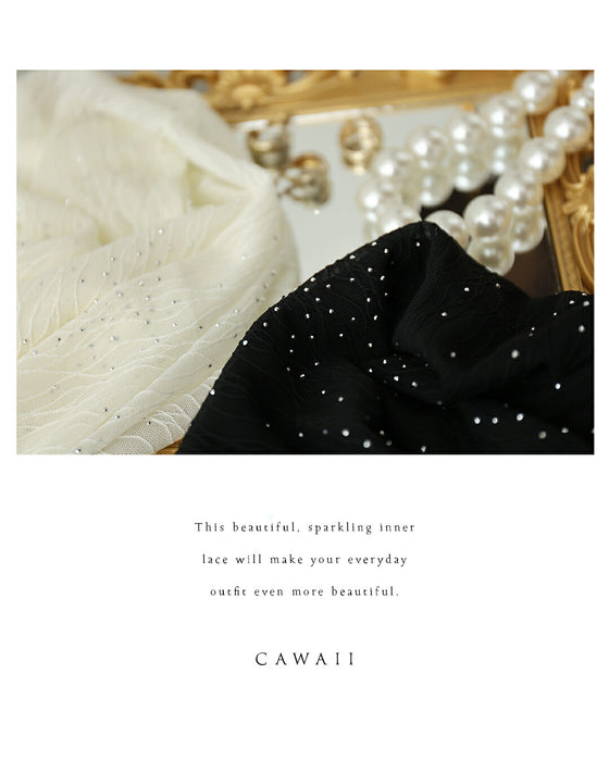 華やかな席に着る 宝石インナー