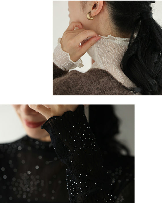 華やかな席に着る 宝石インナー