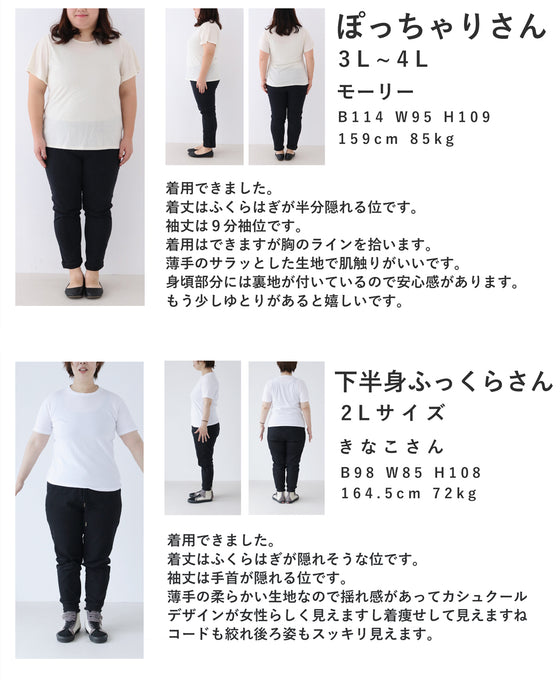 降り注ぐエレガントな華装飾ミディアムワンピース