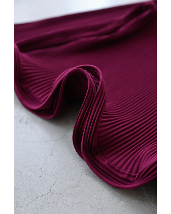 花びらフレアのセットアップ3点セット【set】