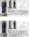 伸びやかに揺らめくスカーフ柄ロングワンピース（リボンベルト付き）