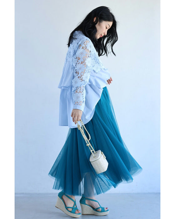 お腹も背中も、気にしない。ふわりトップス