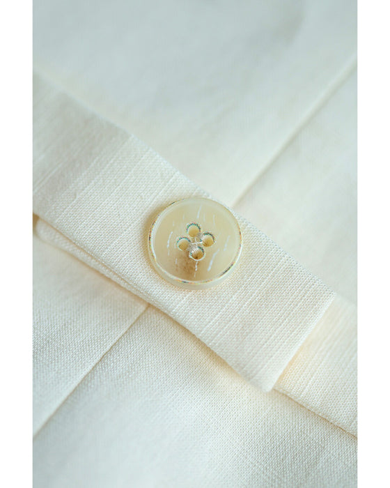 煌めくスパンコールの蝶々刺繍ベスト